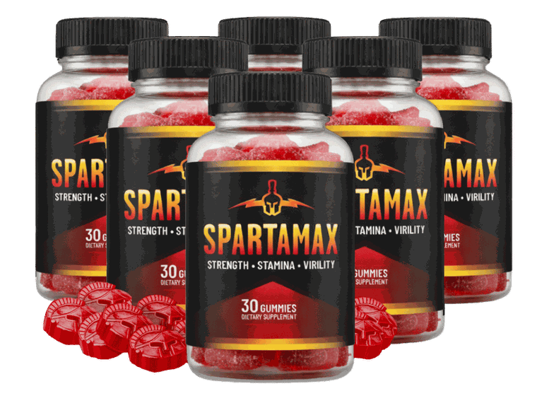 Spartamax six bottle package — best value men's vitality gummies